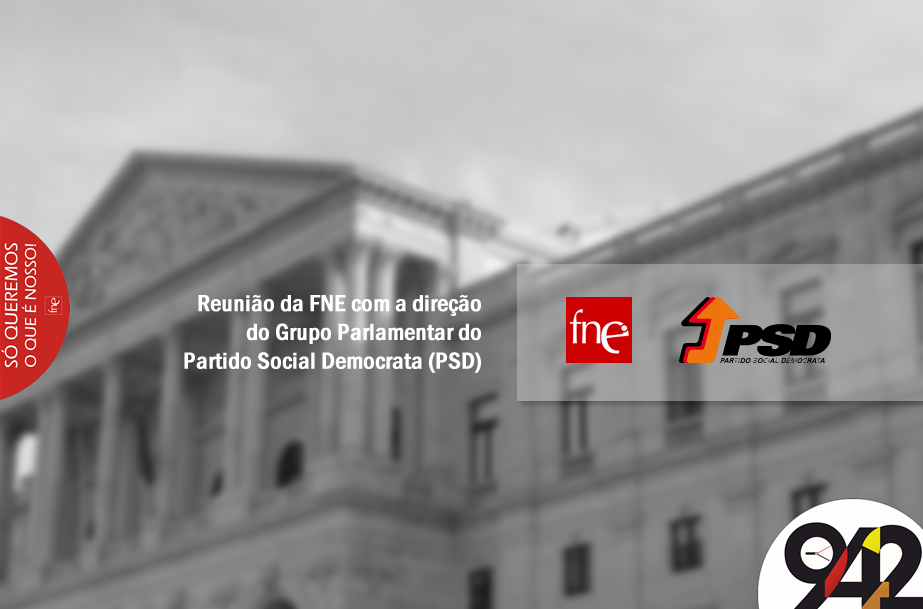 PSD recebe FNE na Assembleia da República