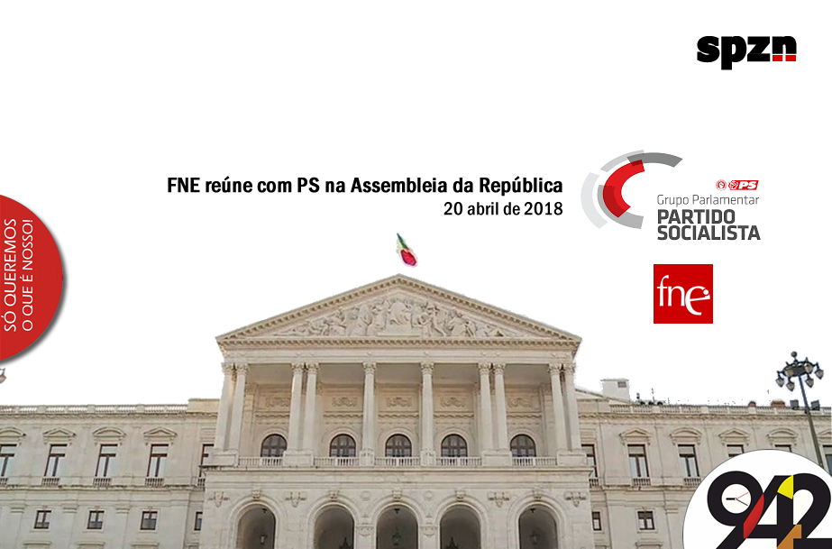 FNE reúne com PS na Assembleia da República 