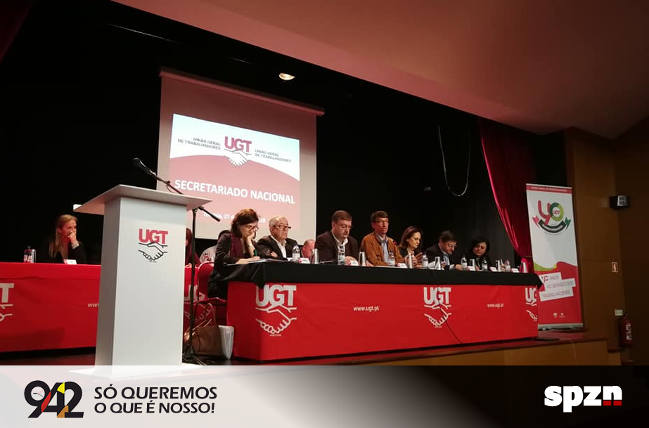 Resolução do Secretariado Nacional da UGT - Tondela 