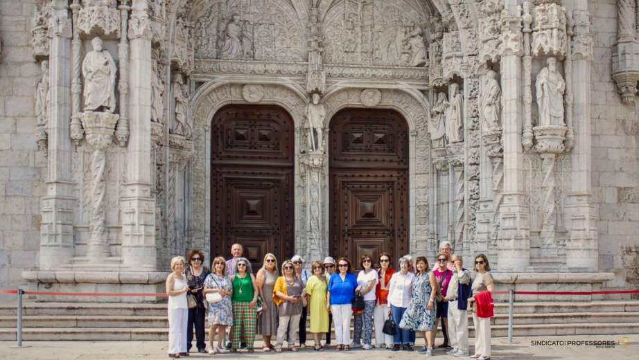 Aposentados SPZN em visita ao Mosteiro dos Jerónimos