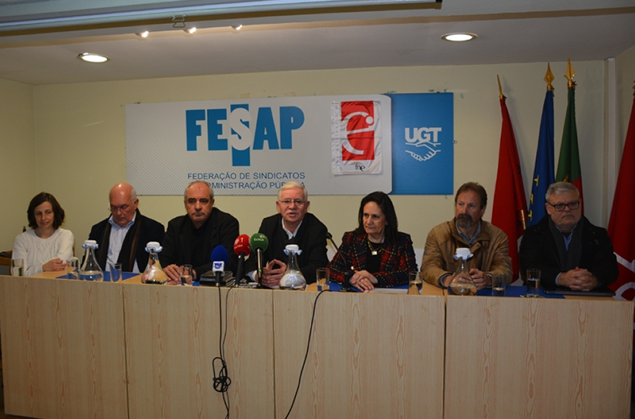 FNE E FESAP anunciam Concentração e Greve Nacional da Administração Pública para 14 e 15 de fevereiro
