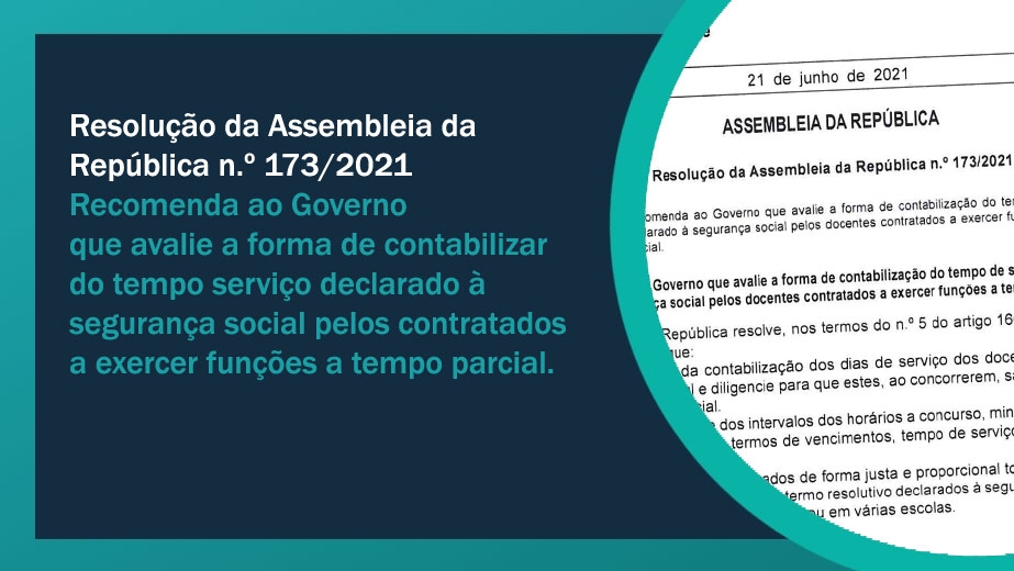 Resolução da Assembleia da República nº 173/2021