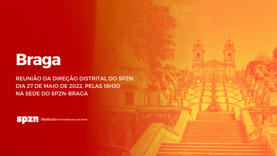 Reunião da Direção Distrital de Braga