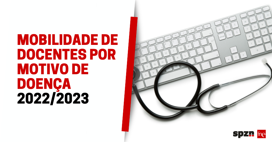 Mobilidade de docentes por motivo de doença - 2022/2023