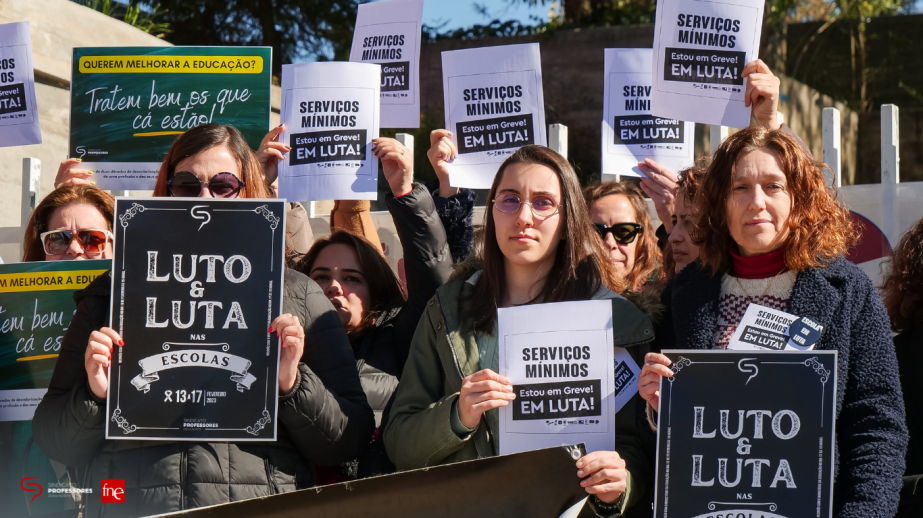 Greve: “Serviços mínimos” não travaram protestos dos Professores