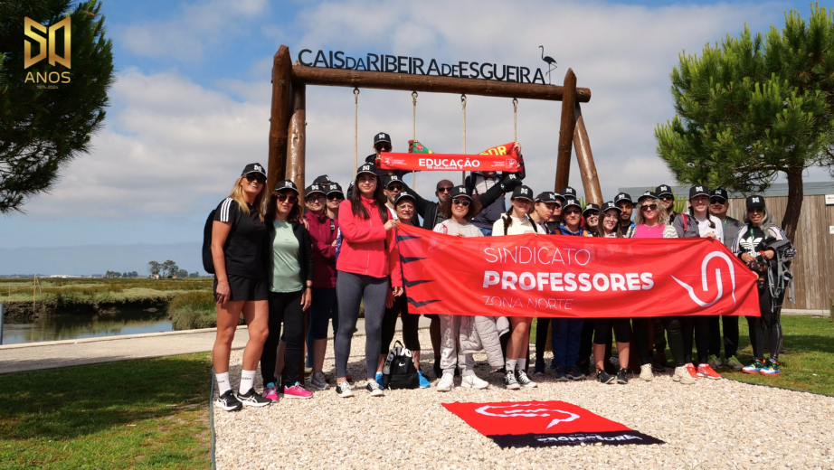 II Caminhada da Juventude: O apelo à valorização da carreira docente, pelos Passadiços de Aveiro