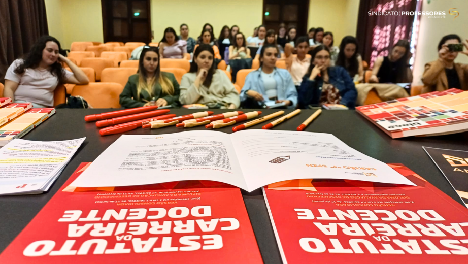 Distrital do Porto esclareceu alunos de cursos via Ensino sobre matérias da carreira docente