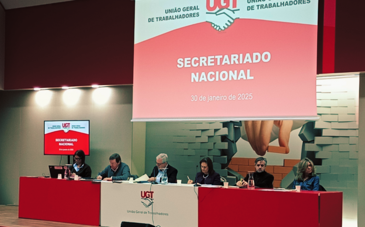 Secretariado Nacional da UGT aprova Moção sobre IA