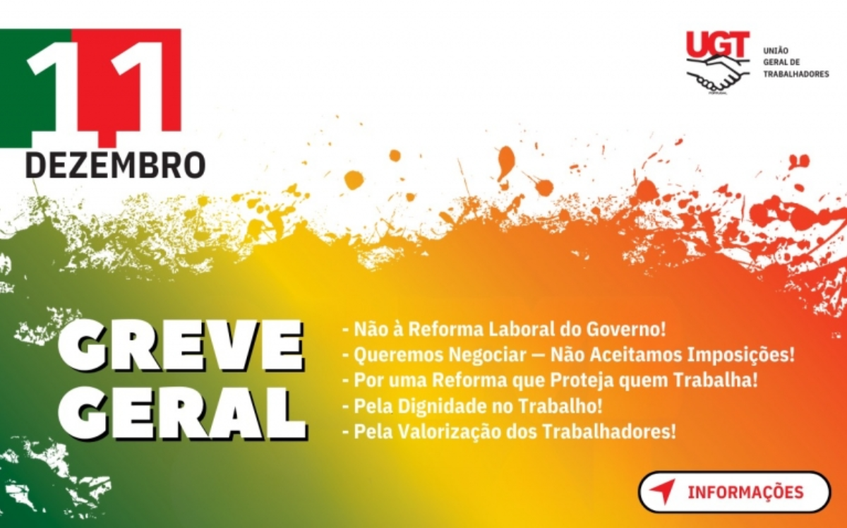 Informações | Greve Geral de 11 dezembro