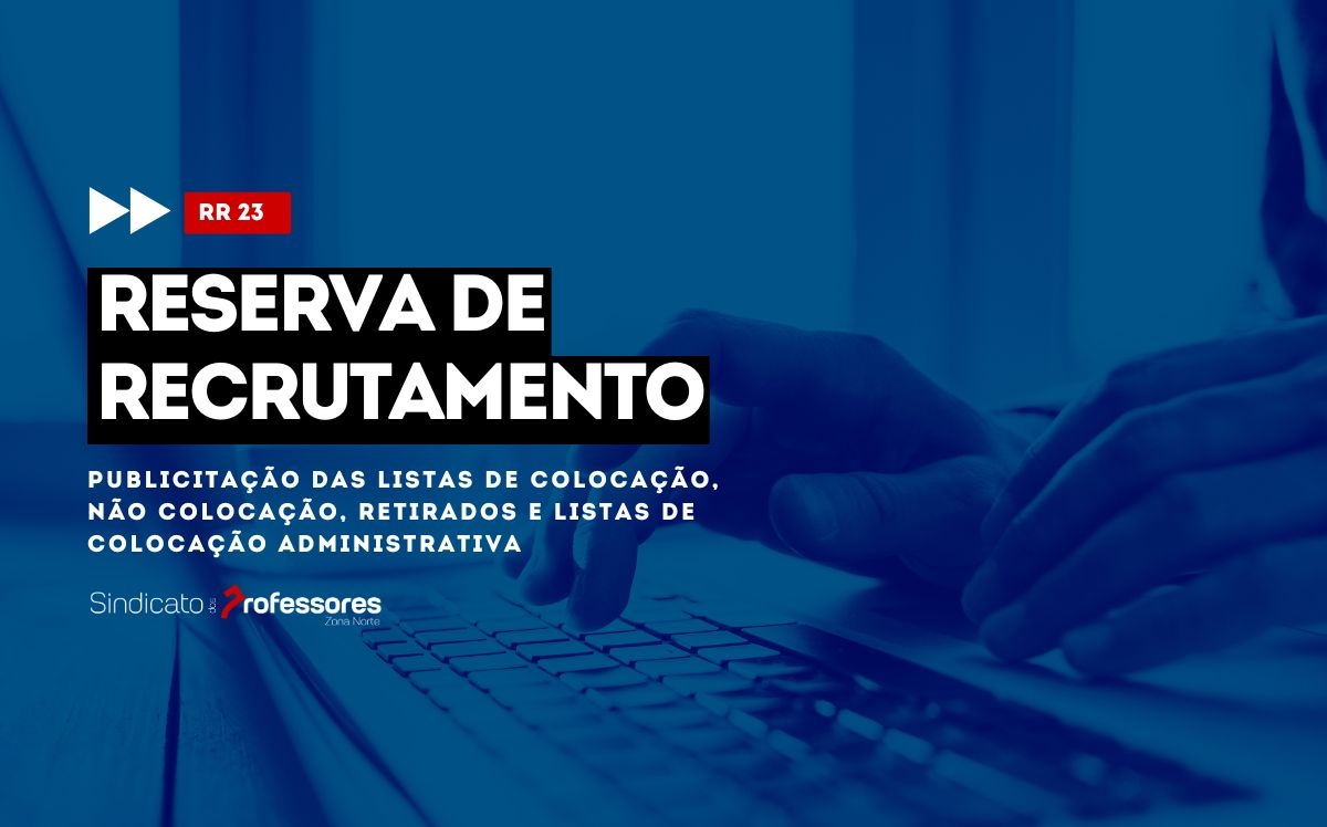 Reserva de Recrutamento 23 2025/2026