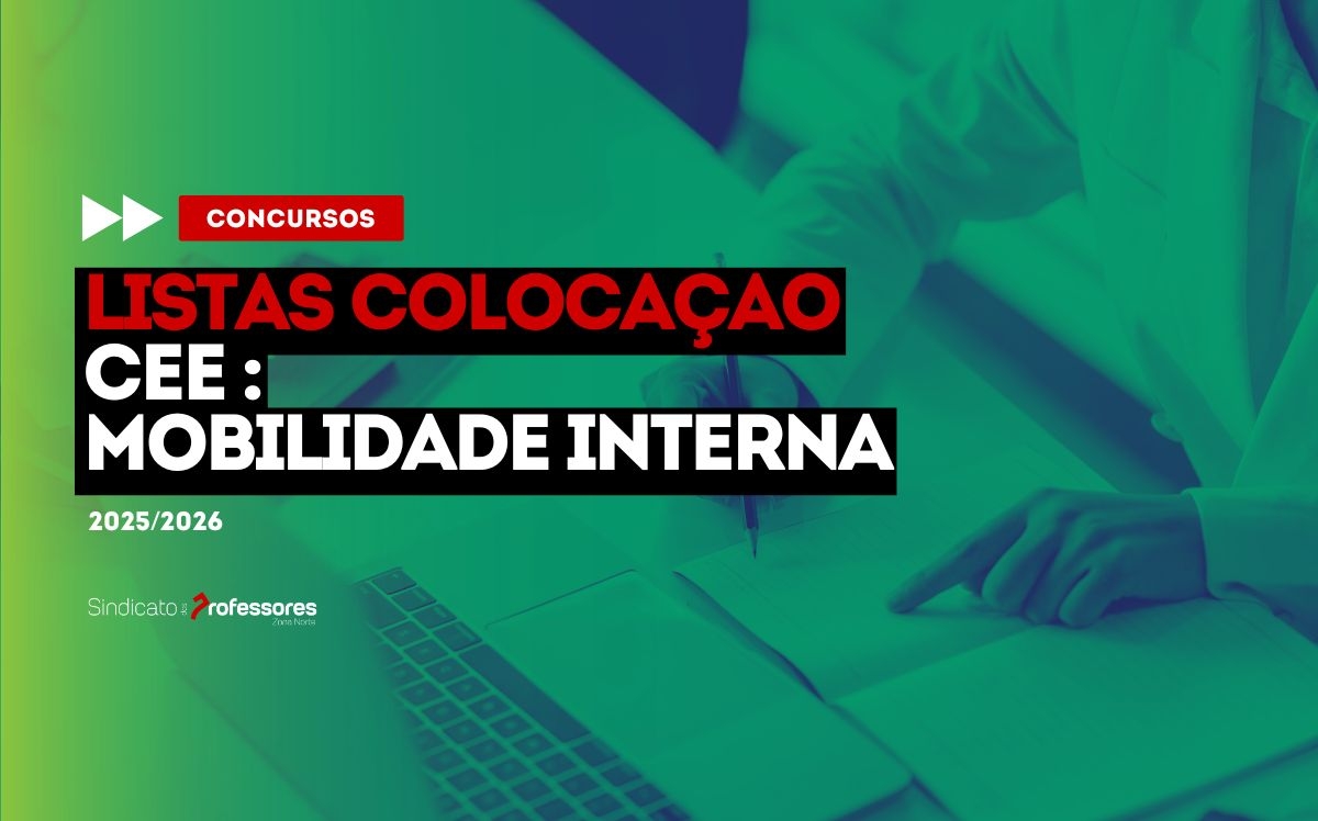 Concurso Externo Extraordinário 2025/2026 – Listas Definitivas Mobilidade Interna