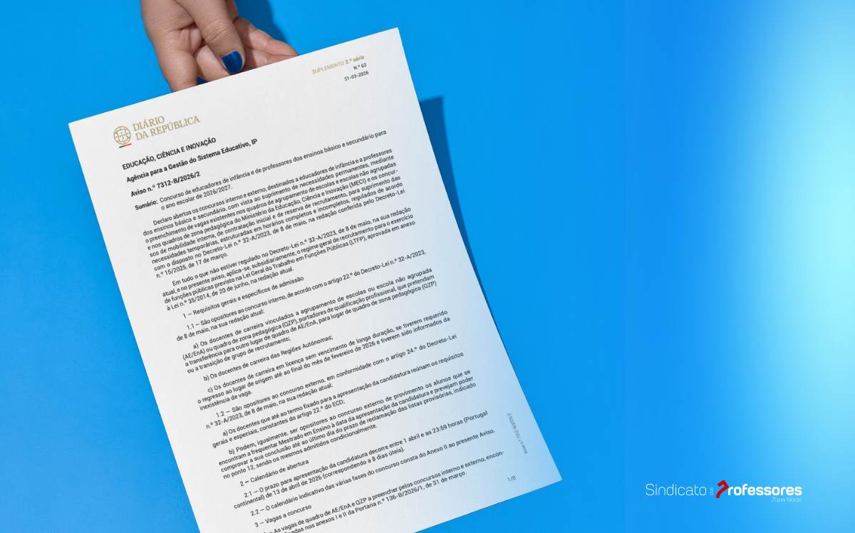 Aviso de abertura dos concursos