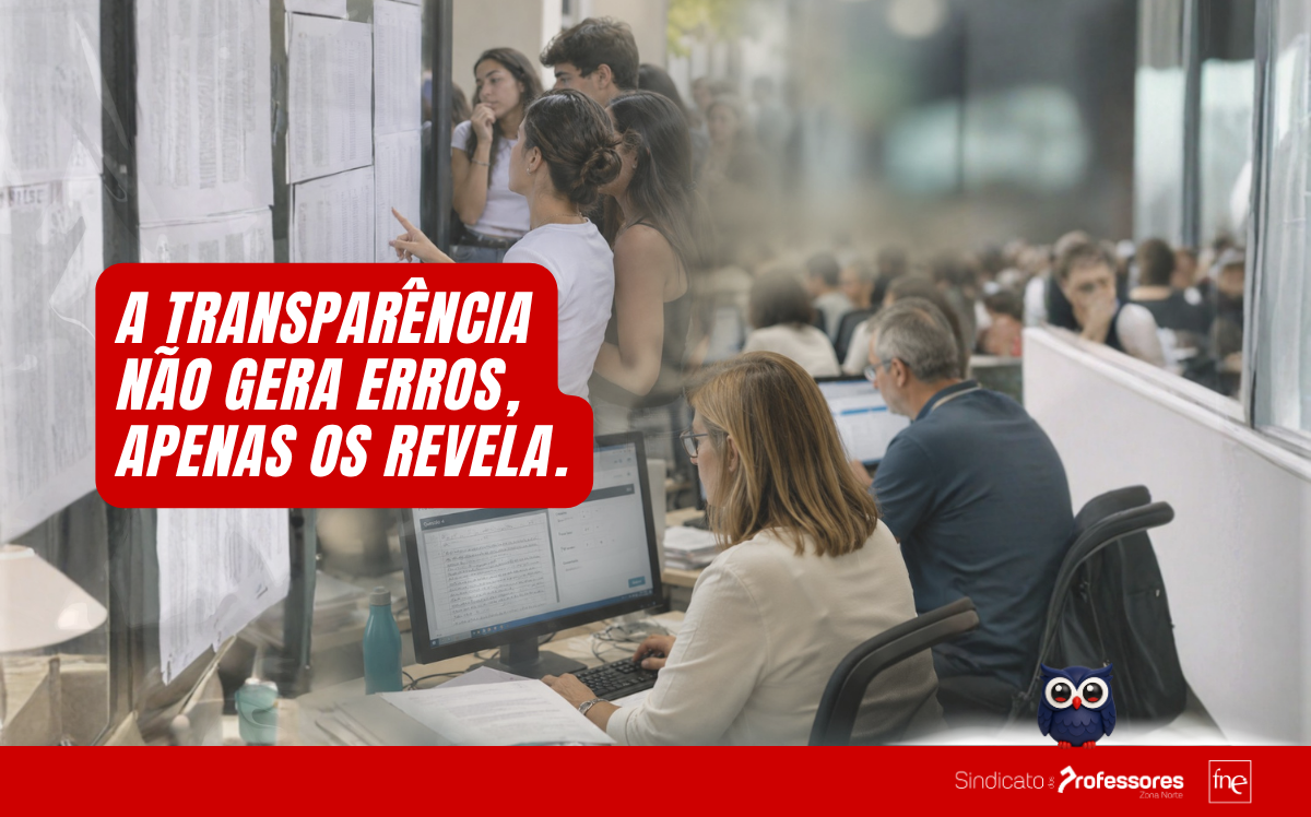 A transparência não gera erros, apenas os revela.