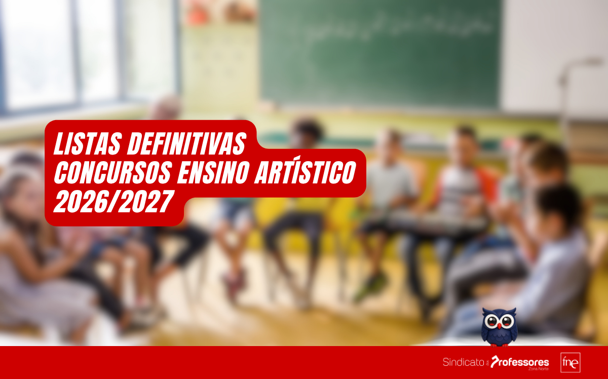 Concursos Ensino Artístico - Listas Definitivas