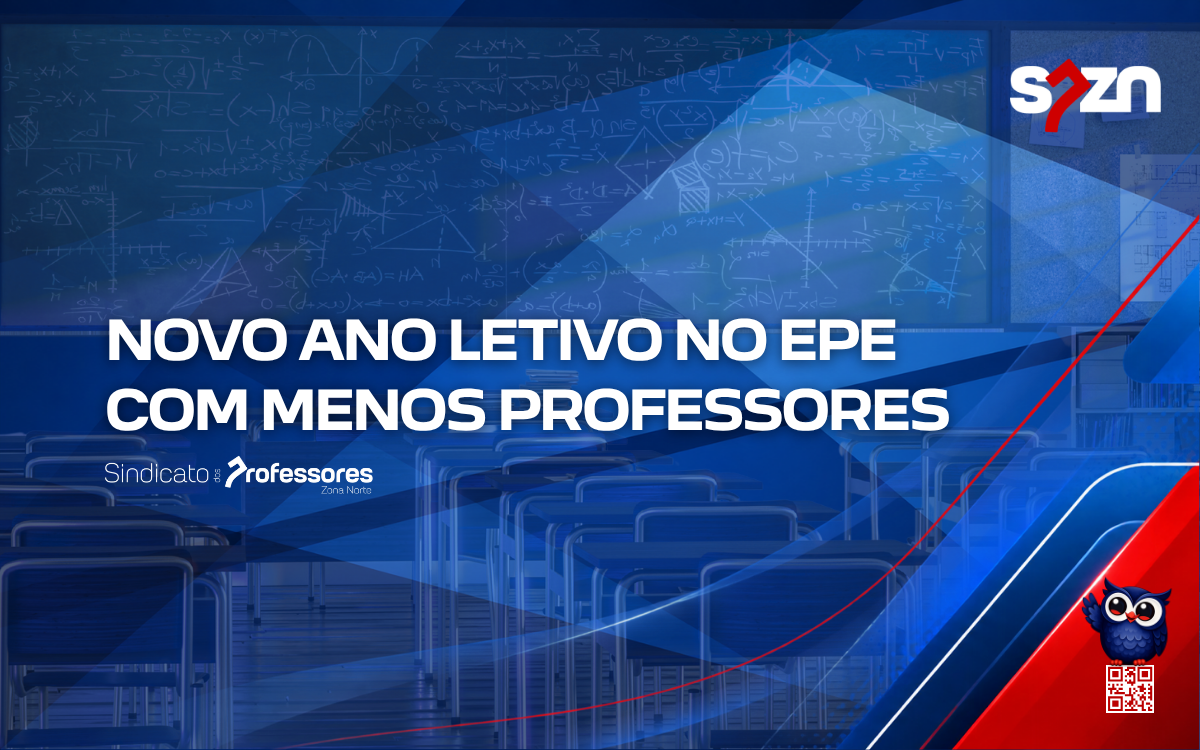 Novo Ano Letivo no EPE com menos Professores