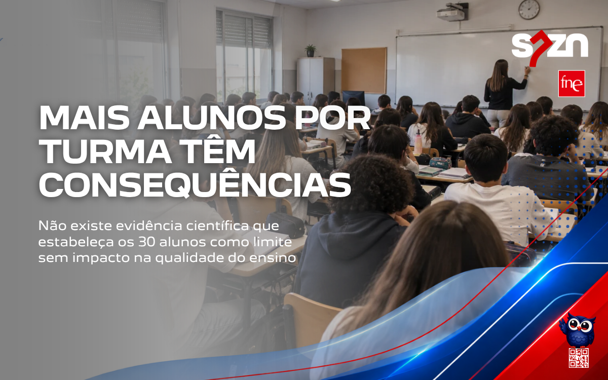 Mais alunos por turma têm consequências
