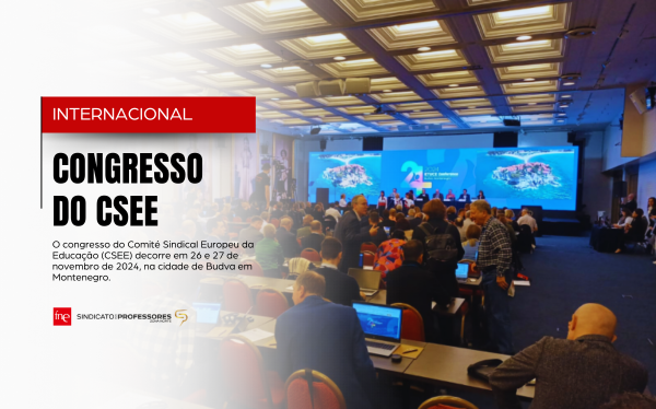 FNE no congresso do CSEE em Montenegro