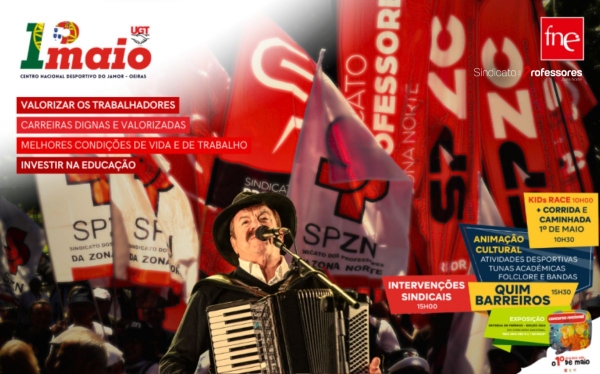 1.º de MAIO - Dia do Trabalhador