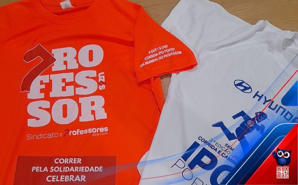 Correr pela solidariedade, celebrar quem ensina